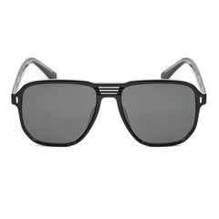 Bobroff Sonnenbrille aus schwarzem Acetat