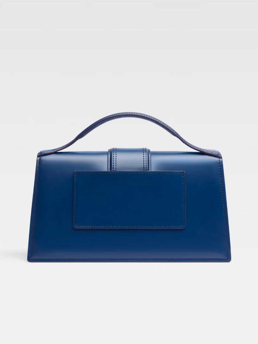 Jacquemus Dunkelblaue Le Grand Bambino Handtasche aus Leder