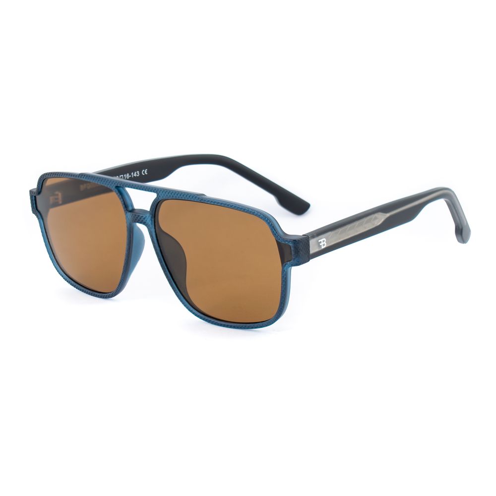 Bobroff Sonnenbrille aus blauem Azetat
