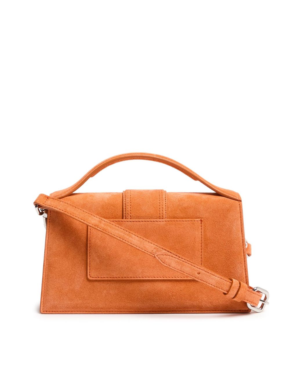 Jacquemus Terracotta Leren Le Grand Bambino Handtas