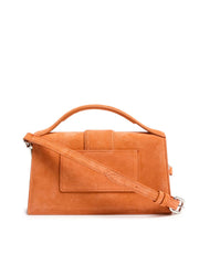 Jacquemus Terracotta Leren Le Grand Bambino Handtas