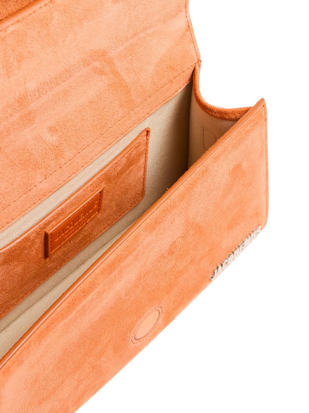 Jacquemus Terracotta Leren Le Grand Bambino Handtas