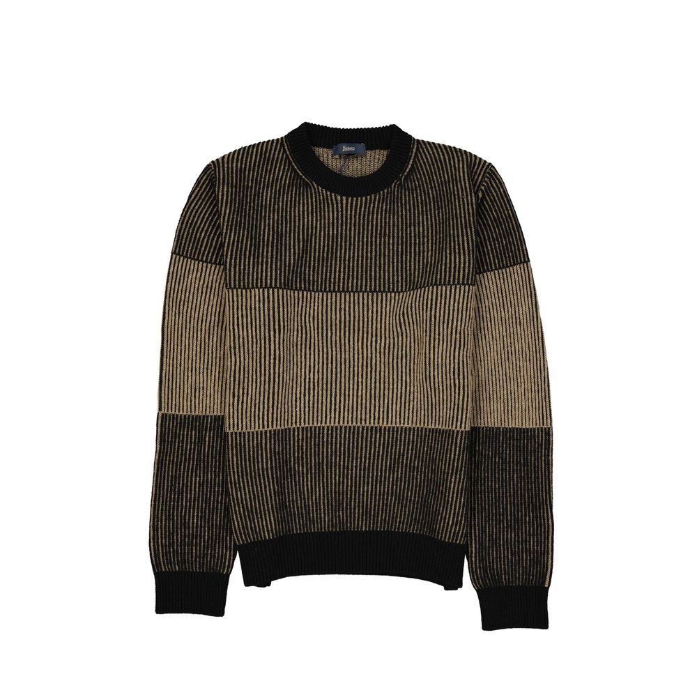 Herno blauw wollen sweatshirt