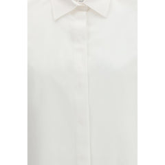 Max Mara Wit Katoenen Overhemd