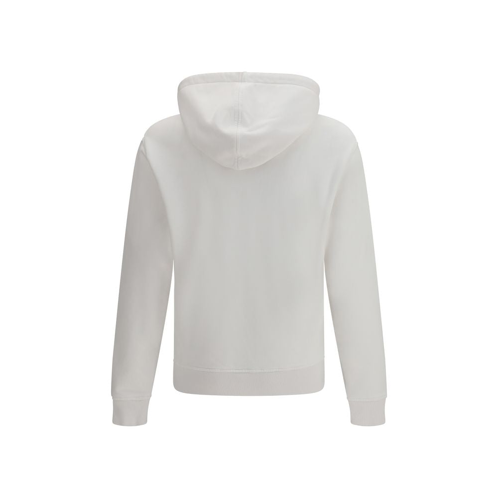 Ami Paris Weißes Baumwoll-Sweatshirt