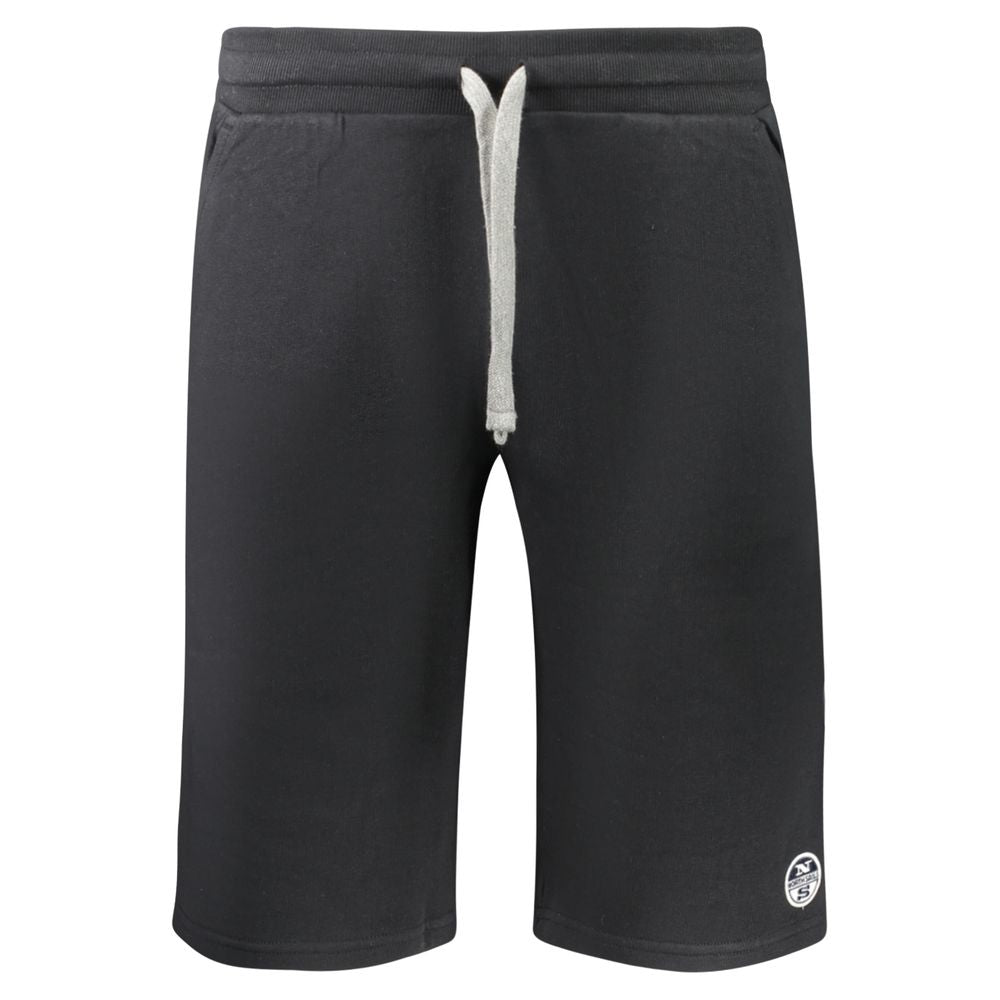 North Sails Zwarte Katoenen Heren Sweatpant