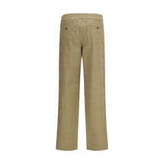 Burberry beige katoenen vrijetijdsbroek