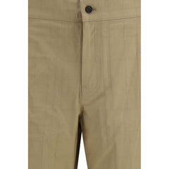 Burberry beige katoenen vrijetijdsbroek