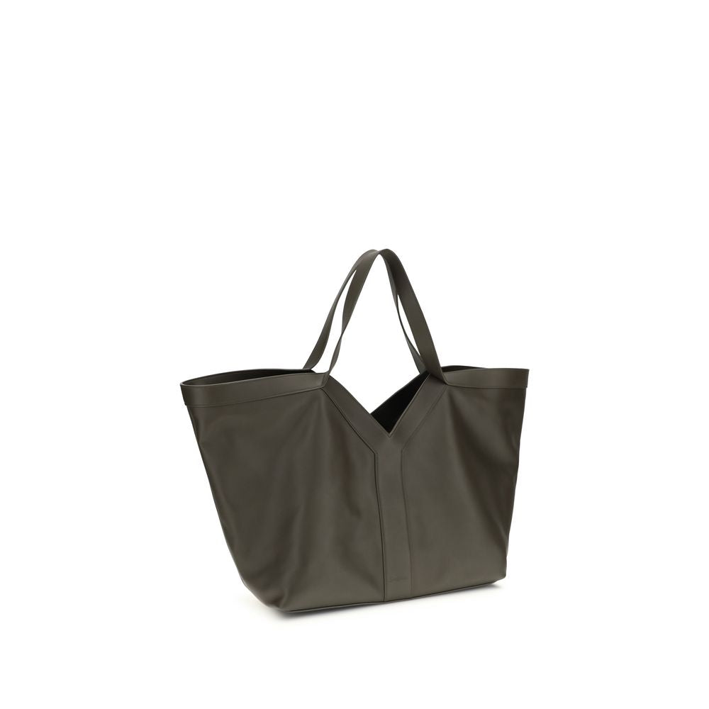 Saint Laurent Bicolor Kalfsleder Bos Taurus Schoudertas