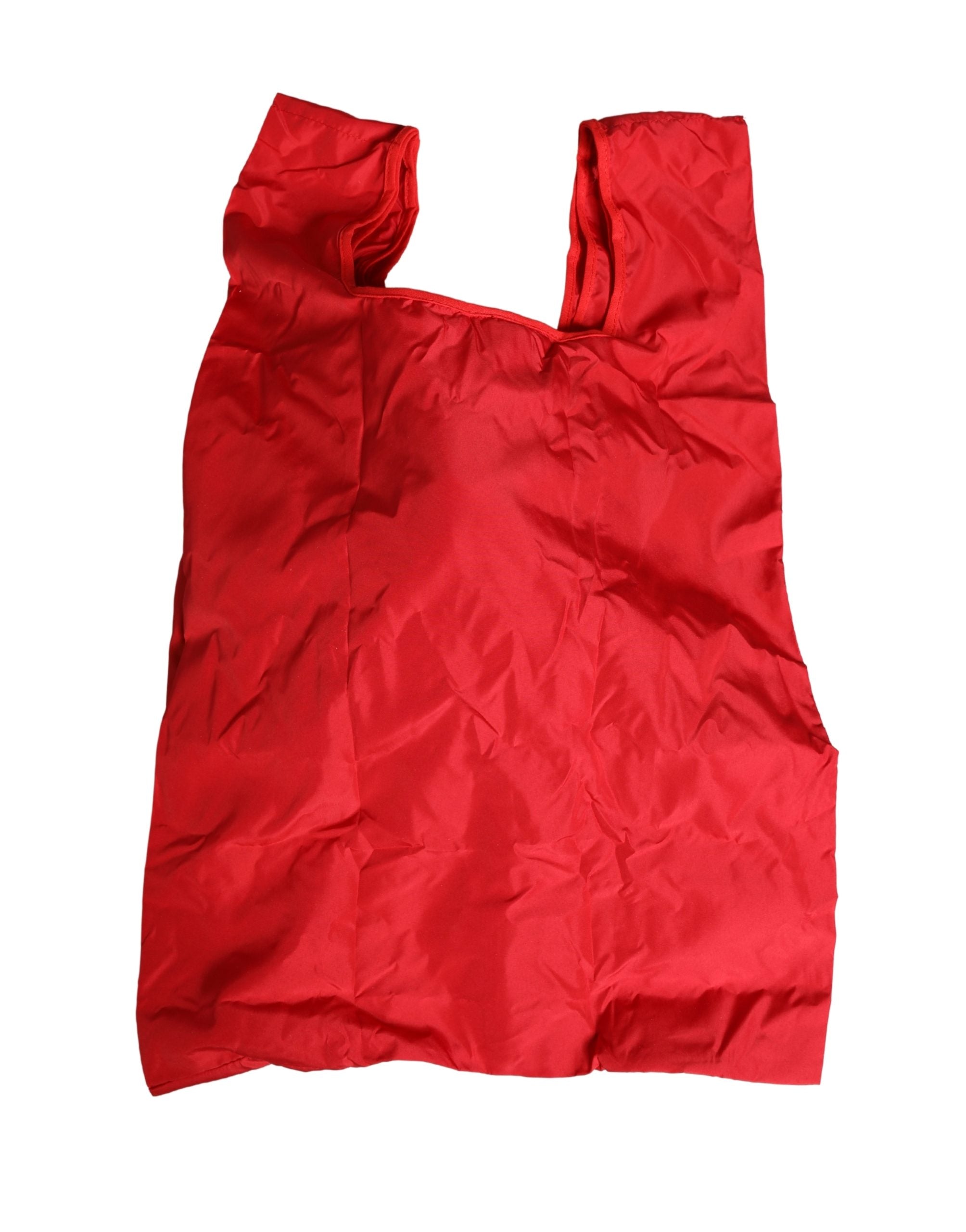 Dolce & Gabbana Heren Rode Polyester Panda Knuffel Ecobag Tote Boodschappentas