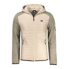 Norwegen 1963 Beige Polyester Herrenjacke