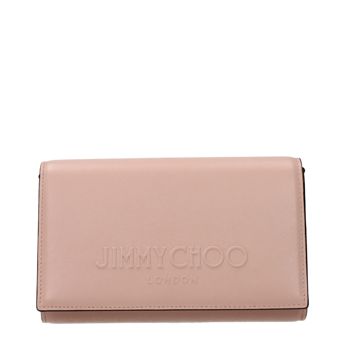 Jimmy Choo Roze Leren Clutch Tas