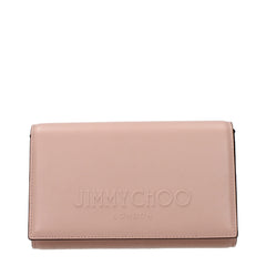 Jimmy Choo Roze Leren Clutch Tas