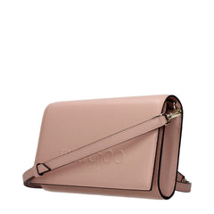 Jimmy Choo Roze Leren Clutch Tas
