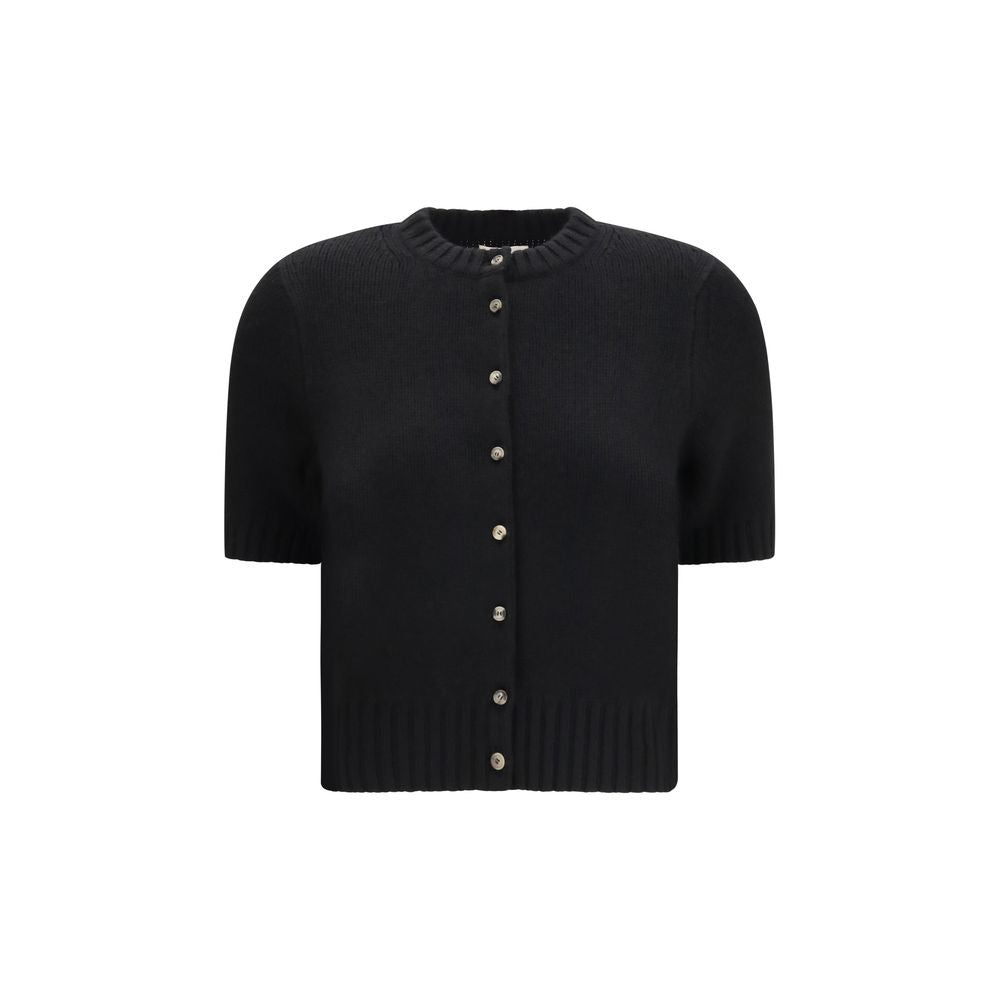 Khaite Schwarzer Kaschmir-Cardigan