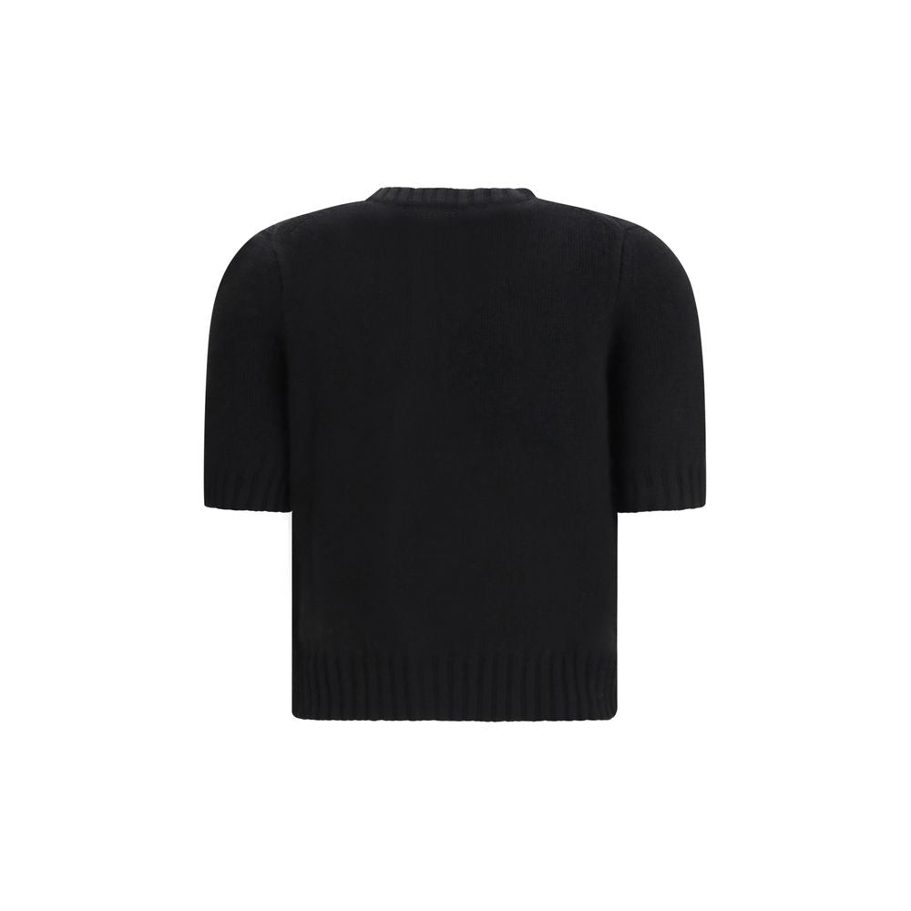 Khaite Schwarzer Kaschmir-Cardigan
