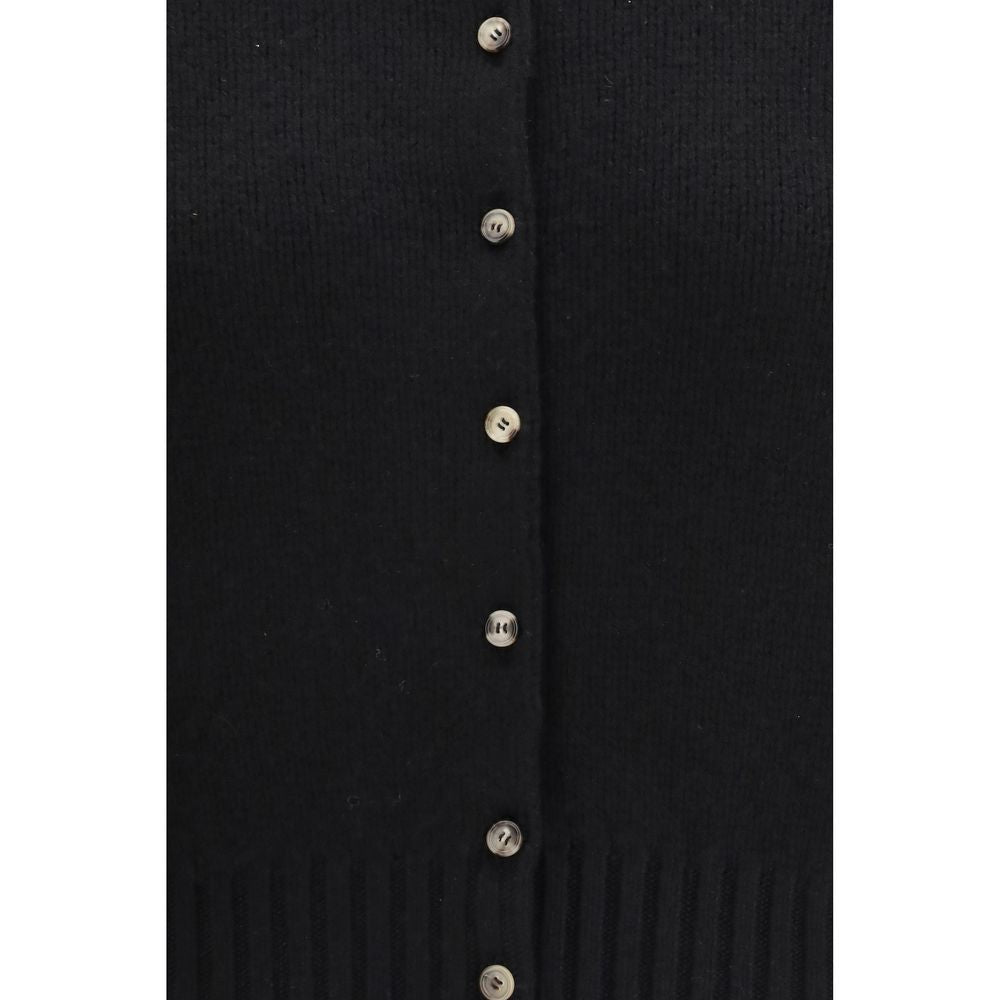 Khaite Schwarzer Kaschmir-Cardigan