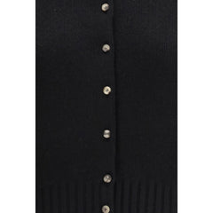 Khaite Schwarzer Kaschmir-Cardigan