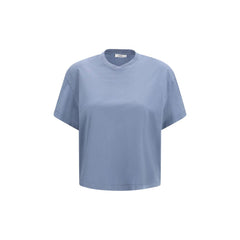 RIER Blauw Katoenen T-shirt
