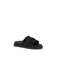 Fendi Zwarte Polyamide Sandalen