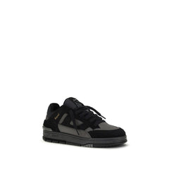 Axel Arigato Black Calf Leather Bos Taurus Athletic Sneakers