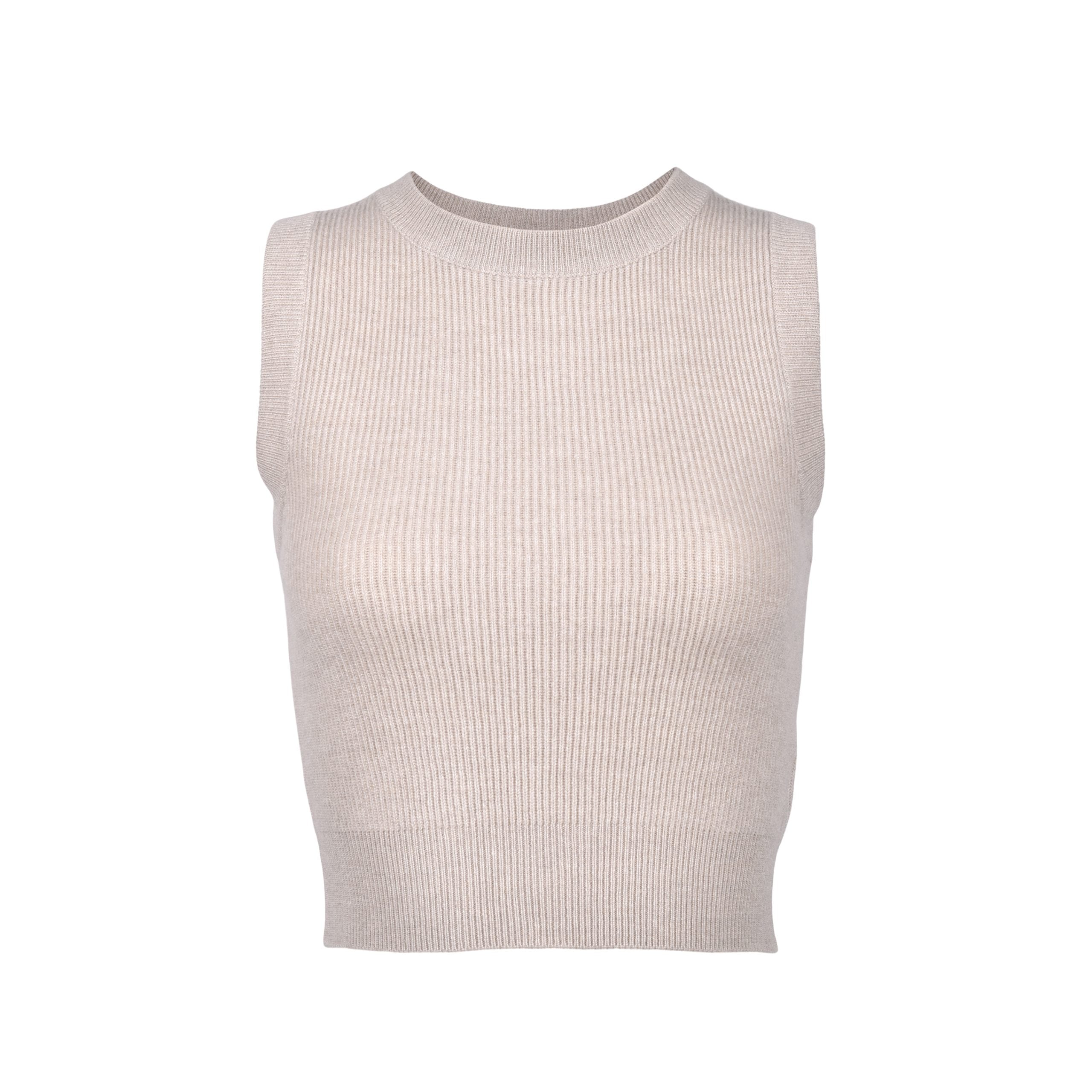 Brunello Cucinelli Beige Cashmere Sweater