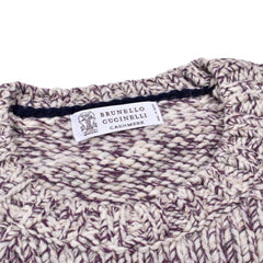 Brunello Cucinelli Beiges Woll-Sweatshirt