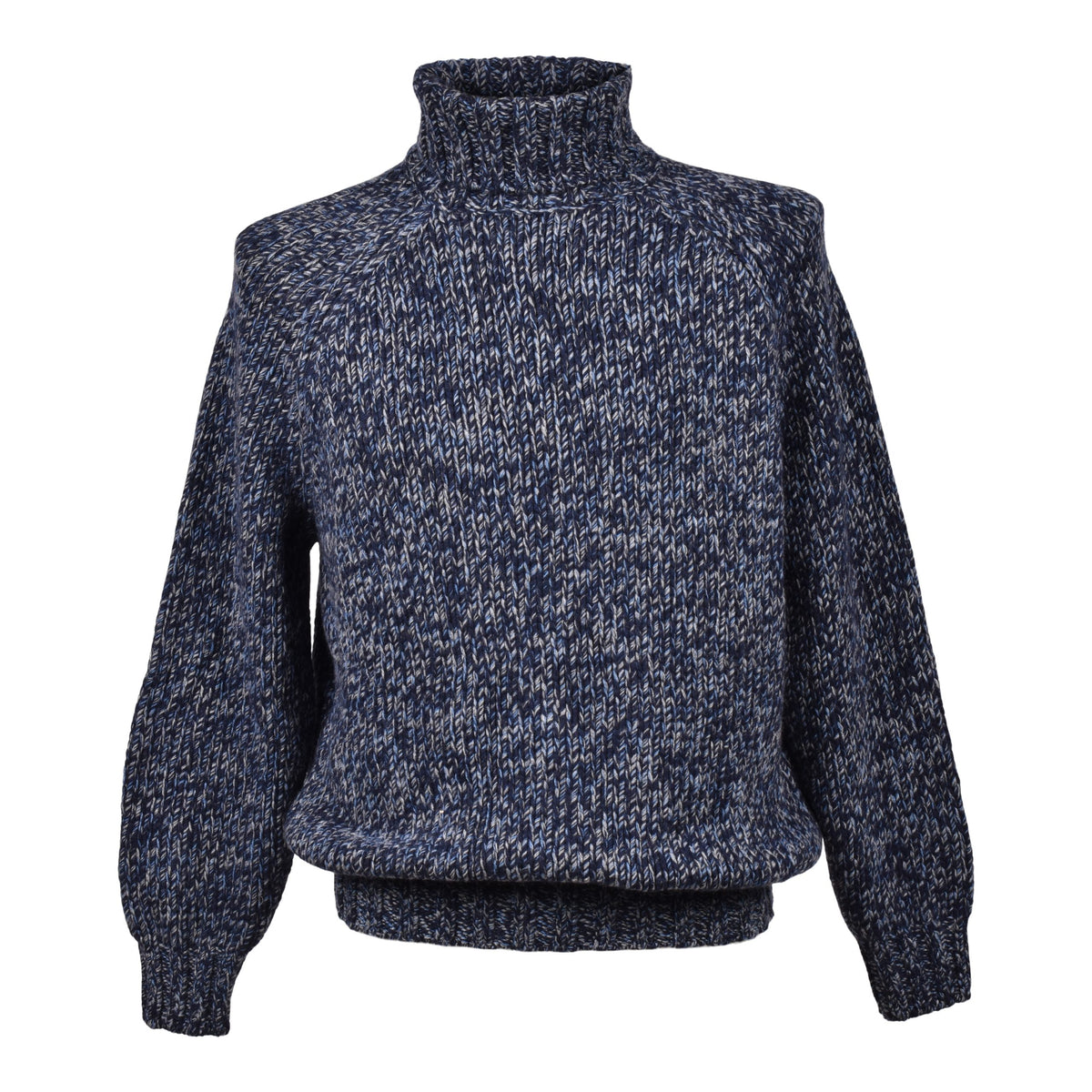 Brunello Cucinelli Blaues Woll-Sweatshirt