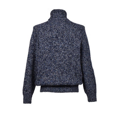 Brunello Cucinelli Blaues Woll-Sweatshirt