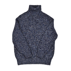 Brunello Cucinelli Blaues Woll-Sweatshirt