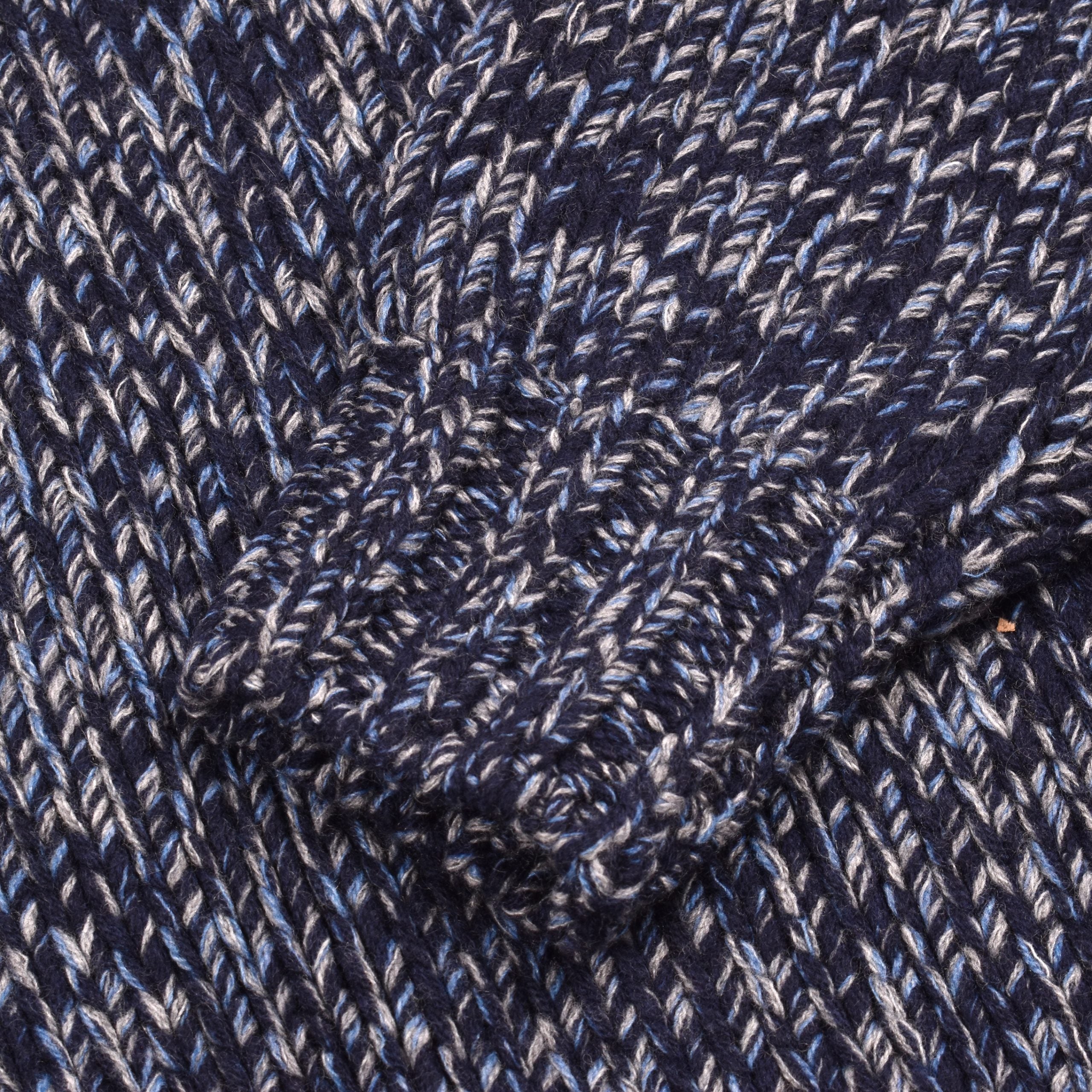 Brunello Cucinelli Blaues Woll-Sweatshirt