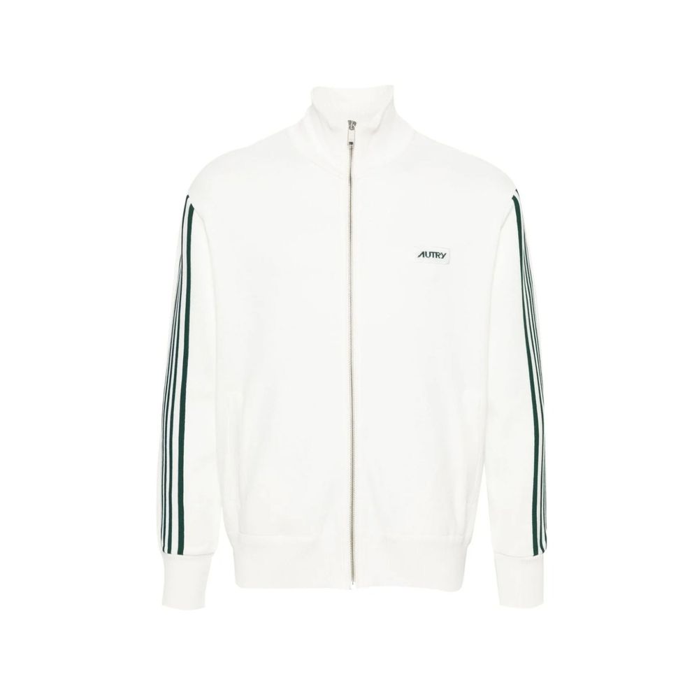 Autry Weiße Nylon-Windjacke