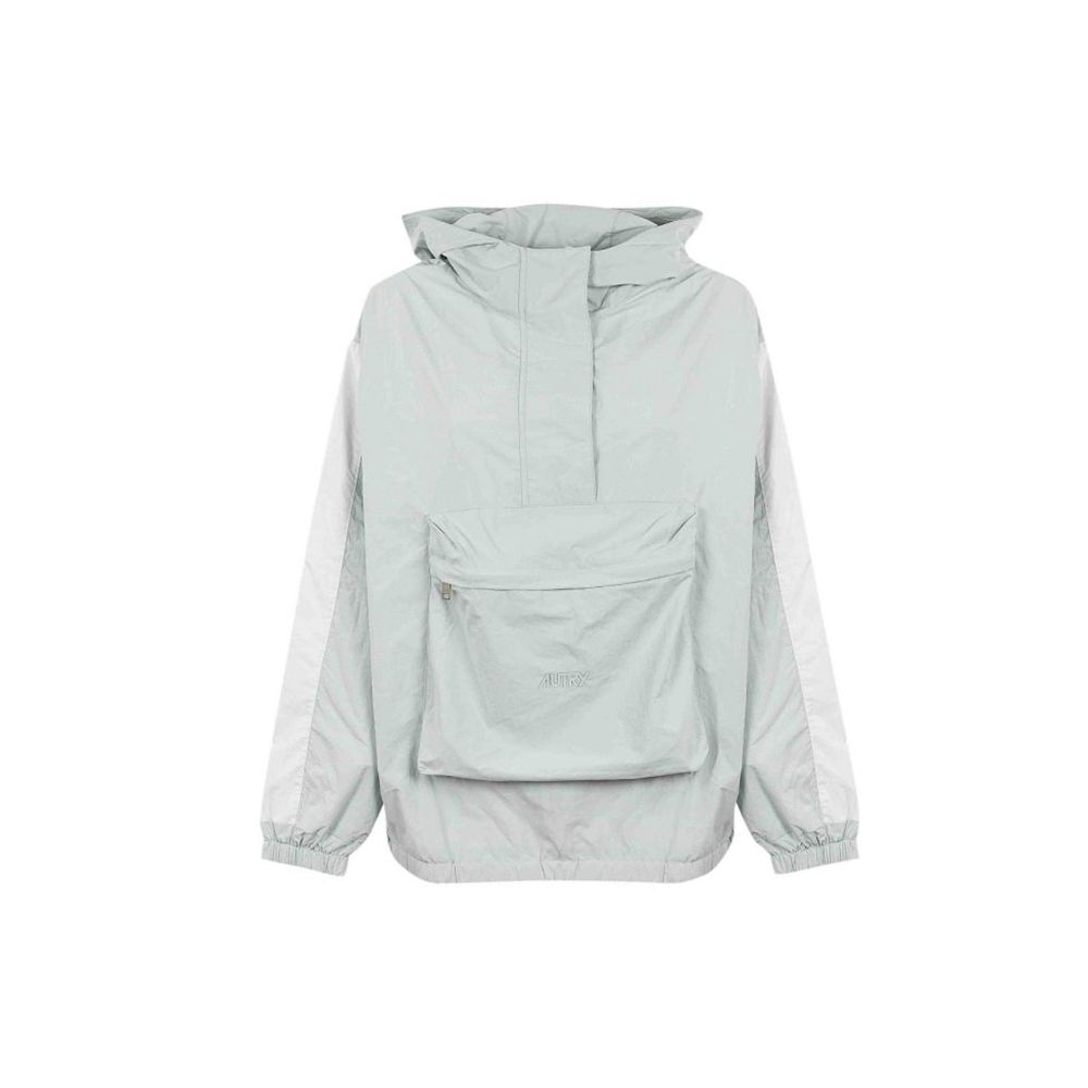 Autry Blauw Nylon Windjack