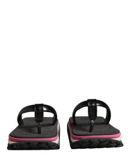 Dolce & Gabbana Multicolor Rubberen Chunky Teenslippers