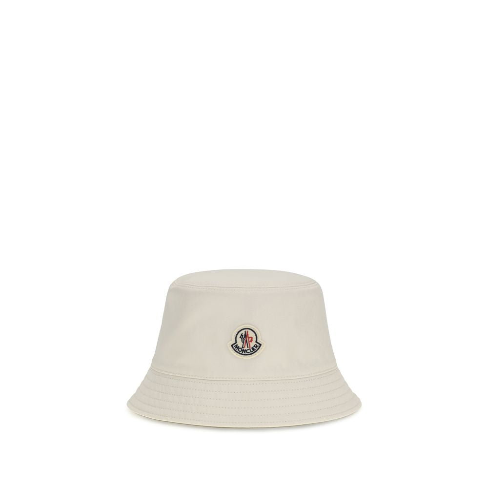 Moncler Eimerhut aus weißem Polyester