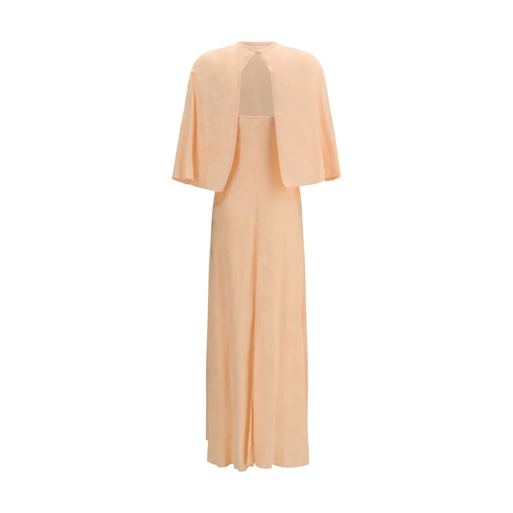 Forte_Forte Orange Viscose Casual Dress