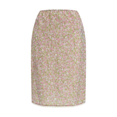 Prada veelkleurige nylon midirok