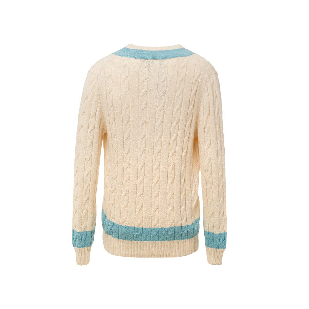 Gran Sasso Wit Katoenen Sweatshirt