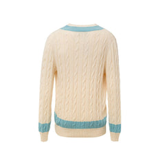 Gran Sasso Wit Katoenen Sweatshirt