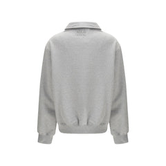 Miu Miu Grau Baumwoll-Sweatshirt