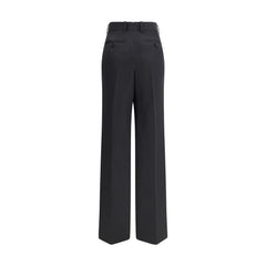 Tom Ford Zwarte Wollen Oves Aries Pantalon