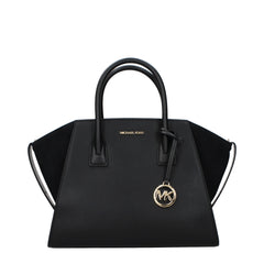 Michael Kors Zwart Leren Handtas