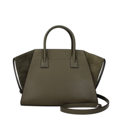 Michael Kors Groene Leren Handtas