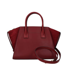 Michael Kors Rode Leren Handtas