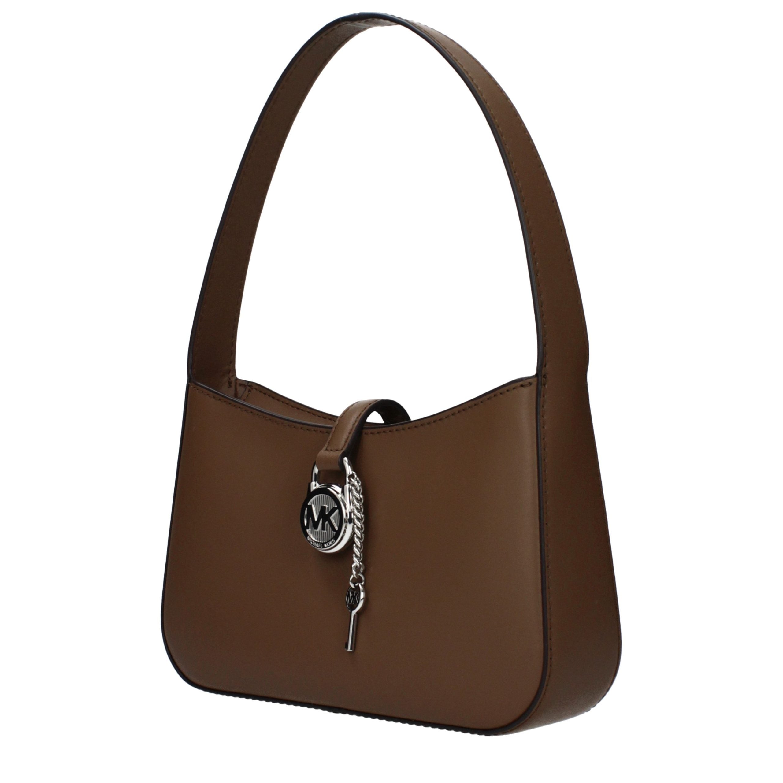 Michael Kors Bruine Leren Handtas