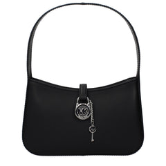 Michael Kors Zwarte Leren Handtas