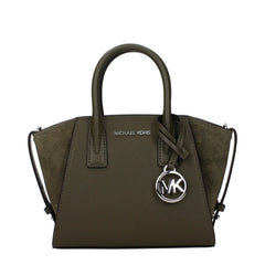 Michael Kors Groene Leren Handtas