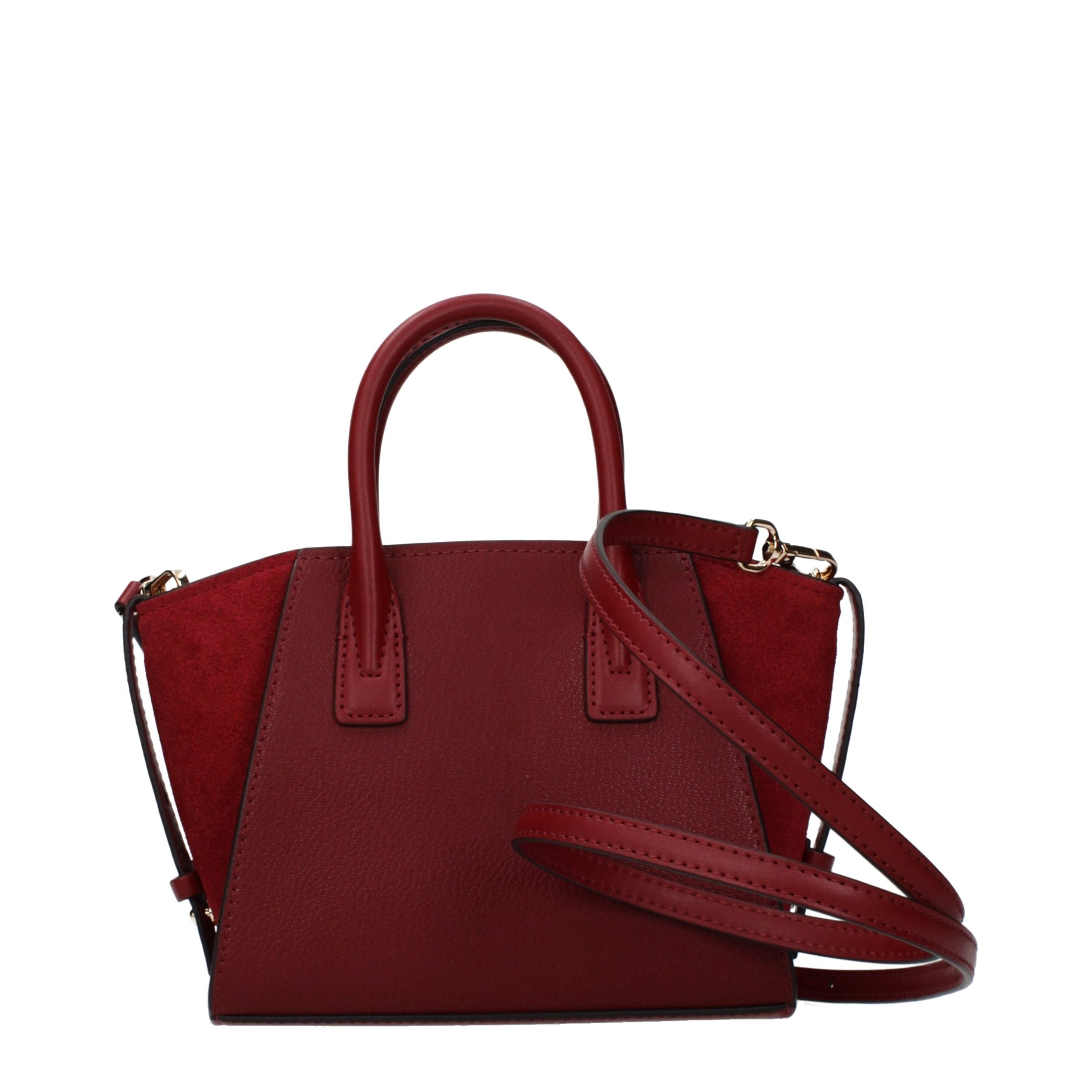 Michael Kors Rode Leren Handtas
