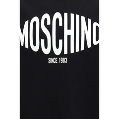 Moschino Schwarzes Baumwoll-Sweatshirt