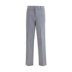 Fendi Graue Freizeithose aus Baumwolle